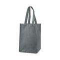 True 4 Bottle Non Woven Tote - Green 7098